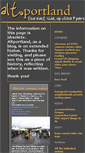 Mobile Screenshot of altportland.com